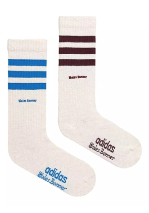 adidas x WALES BONNER 3-Stripes socks (pack of two) - Blue