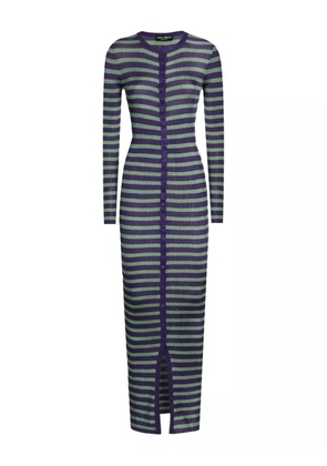 Dolce & Gabbana striped knitted dress - Green