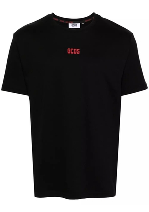 GCDS logo-print cotton T-shirt - Black
