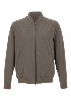 Herno zip-fastening bomber jacket - Grey