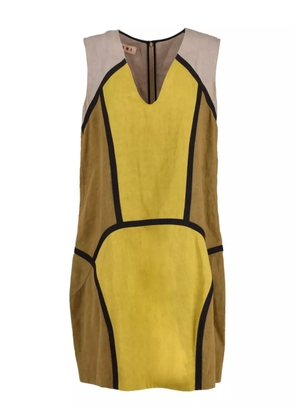 Marni Pre-Owned 2000s linen midi dress - Yellow