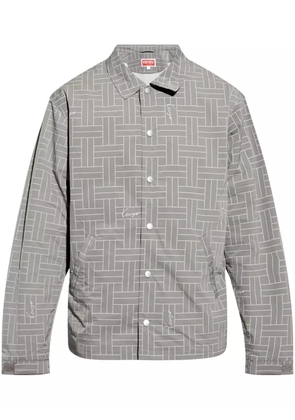 Kenzo Weave shirt jacket - Grey