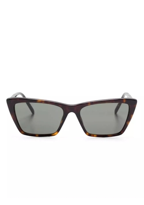 Saint Laurent Eyewear Mica Thin sunglasses - Brown