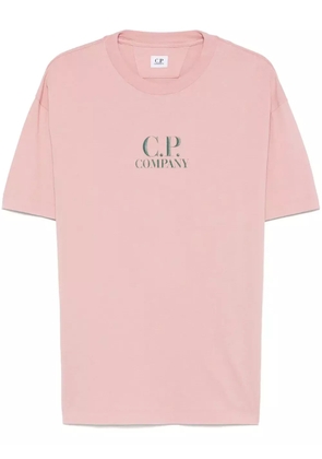 C.P. Company logo jersey T-shirt - Pink