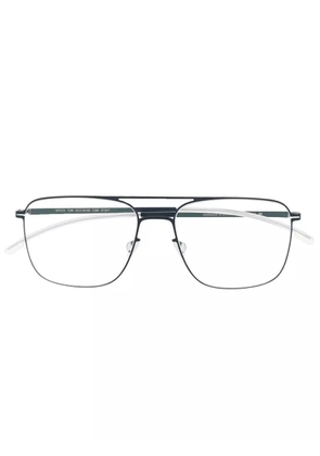 Mykita square frame metal glasses - Blue
