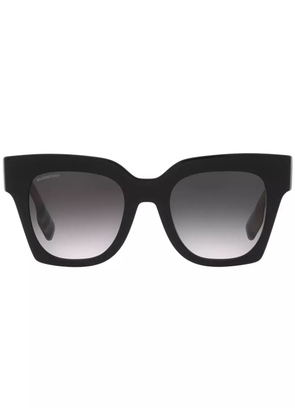 Burberry Eyewear Kitty square-frame sunglasses - Black