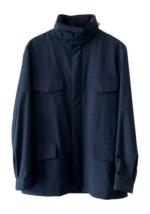 Loro Piana Traveller high-neck jacket - Blue