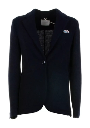 Circolo 1901 textured single-breasted jacket - Blue