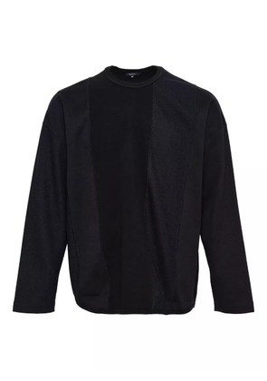 Comme des Garçons Homme rib-panel T-shirt - Black