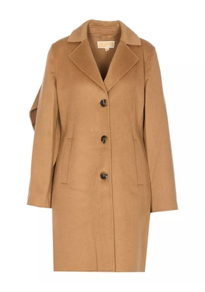 Michael Michael Kors single-breasted coat - Brown
