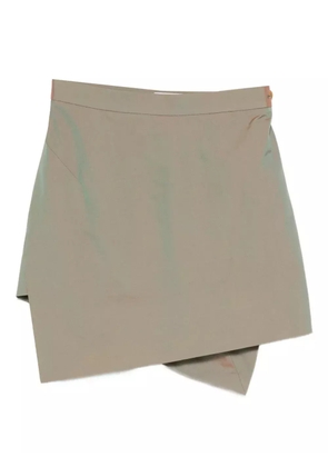Vivienne Westwood Infinity asymmetric mini skirt - Green