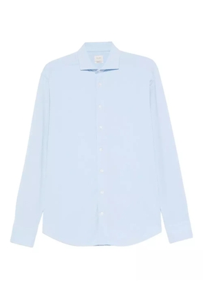 Traiano Milano long-sleeve button-fastening shirt - Blue