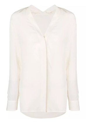 Victoria Beckham V-neck blouse - White