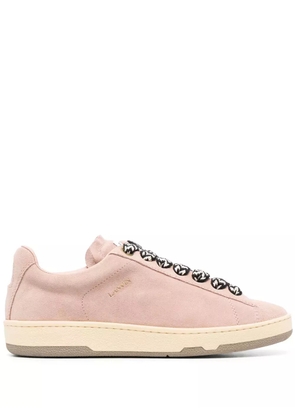 Lanvin Lite Curb suede sneakers - Pink