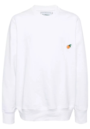 Casablanca appliqué sweatshirt - White
