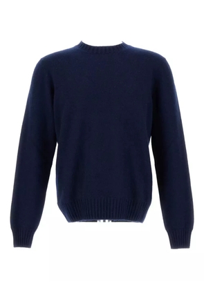 Gran Sasso crew-neck cashmere sweater - Blue