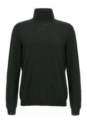 Zanone roll-neck top - Green