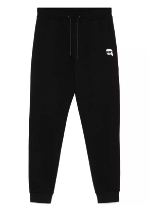 Karl Lagerfeld Karl Ikon-patch track pants - Black