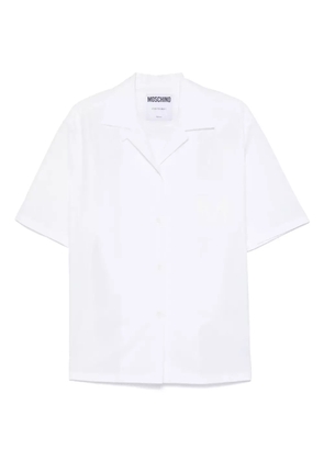 Moschino logo-embroidered shirt - White