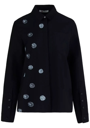 Ports 1961 Alpine Ice Cube Print shirt - Black