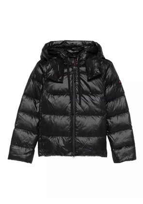 Peuterey hooded quilted jacket - Black