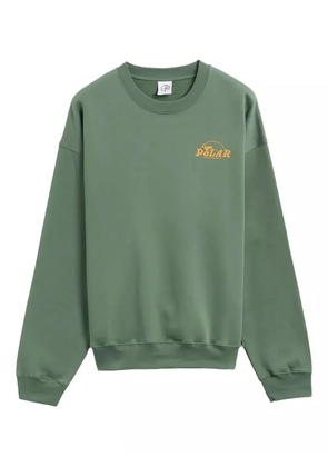 POLAR SKATE CO Dave crew-neck sweatshirt - Green