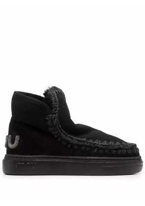 Mou Eskimo leather boots - Black