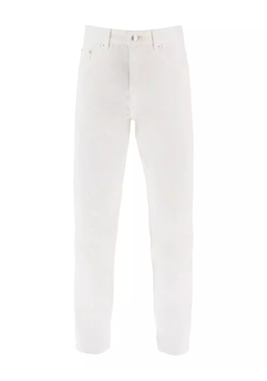Maison Kitsuné straight-leg jeans - White