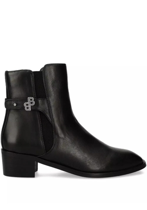 BOSS zip-fastening ankle boots - Black