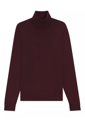 BOSS turtleneck wool sweater - Red