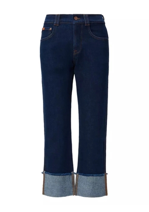 No44 Persona cuffed-hem jeans - Blue