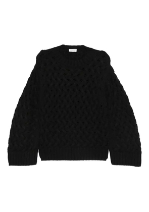 P.A.R.O.S.H. open-knit sweater - Black