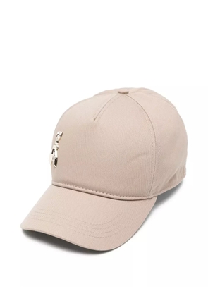 Patrizia Pepe logo-appliqué baseball cap - Neutrals