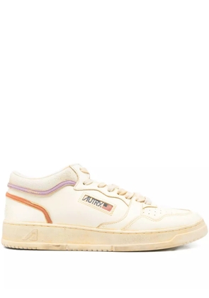 Autry Med-Way leather sneakers - White