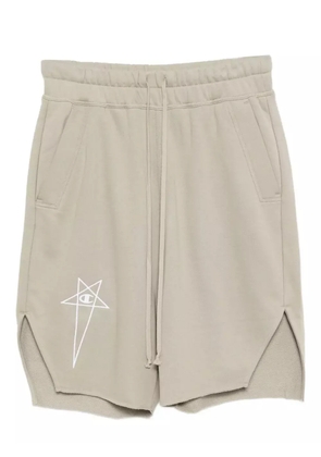 Rick Owens X Champion elasticated waistband shorts - Neutrals