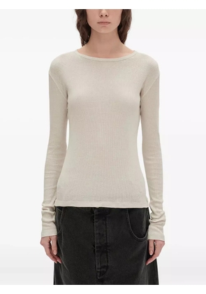Ann Demeulemeester long-sleeve t-shirt - Neutrals