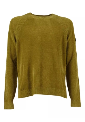 RRD velvet round-neck sweater - Green