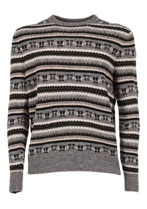 Ballantyne round-neck sweater - Grey