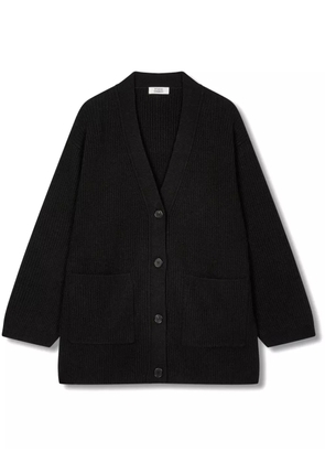 STUDIO TOMBOY V-neck oversize cardigan - Black