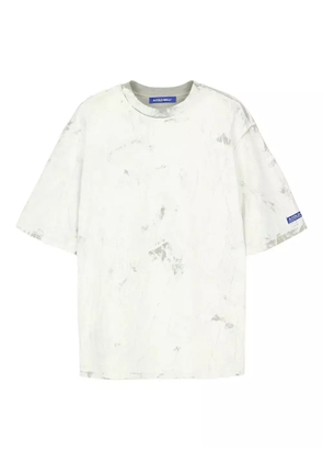 A-COLD-WALL* marble-effect cotton T-shirt - White
