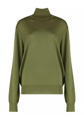 Saint Laurent turtleneck sweater - Green