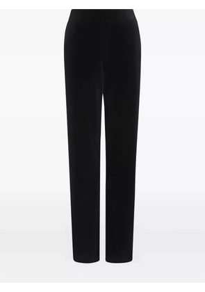 Emporio Armani velvet trousers - Black