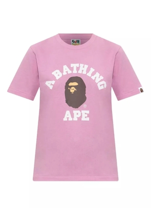A BATHING APE® Ape Head T-shirt - Pink