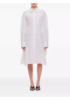 Stella McCartney flared shirt dress - White