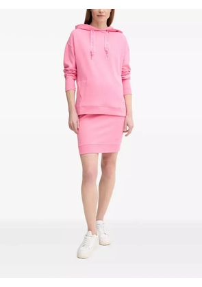 Joop! embroidered logo skirt - Pink