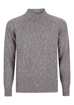 Drumohr mock-neck raglan-sleeve sweater - Grey