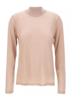Filippa K mock-neck long-sleeve top - Pink