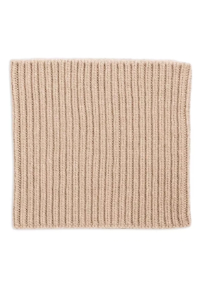 BOMPARD ribbed cashmere snood - Brown