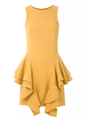 Olympiah frill panelled sleeveless dress - Yellow