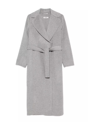 'S Max Mara belted wool-cashmere coat - Grey